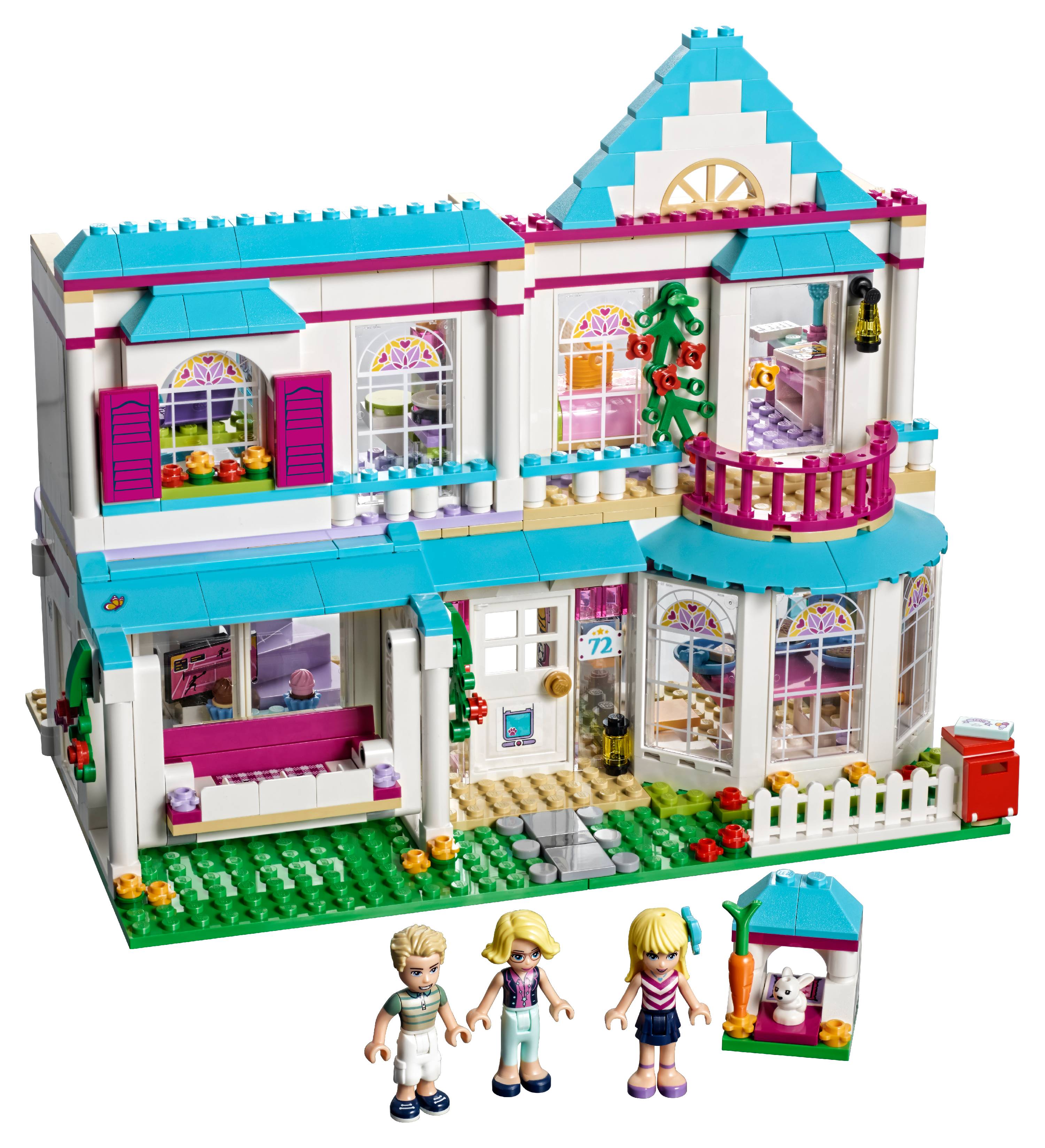 LEGO Friends Stephanie's House 41314 Toy Dollhouse Playset (622 pcs) - image 2 of 6