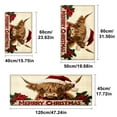 thumbnail image 3 of YIMEIS Merry Christmas Cow Kitchen Decor Christmas Fall Kitchen Rugs, Xmas Decorative Farmhouse Floor Mats for Home Kitchen Dining Room Decorations - 16''*24'', 3 of 10