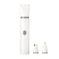 thumbnail image 4 of Pet Cat Dog Grooming Kits 3 in 1 Rechargeable Professional Low Noise Cordless Cat Dog Hair Trimmer Paw Trimmer for Other Pets White, 4 of 8