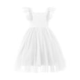 thumbnail image 1 of Odeerbi Niñas Vestido Tul Volantes Vestido Verano Flor Niña Lazo Vestido Floral Niñas Sin Mangas Vestido Floral Sin Espalda, 1 of 3