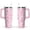 Pink-12, variant on 40oz Fashion Leopard Pattern Stainless Steel Flip Straw Tumbler Spill Proof Travel Cup Double Wall Vacuum Insulated Coffee Mug with Top Handle