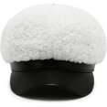 thumbnail image 3 of CoCopeaunts Newsboy Hats for Women Autumn Winter Hat Lady Fleece Octagonal Newsboy Cap Artist Painter Beret Hat, 3 of 7