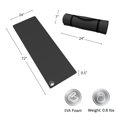 thumbnail image 2 of Lightweight Foam Sleep Pad – 0.50” Thick Mat - Non-Slip, Waterproof & Carry Handle by Wakeman Outdoors, 2 of 3
