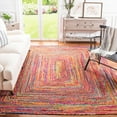 thumbnail image 2 of SAFAVIEH Cape Cod Miah Geometric Area Rug, Red/Multi, 8' x 10', 2 of 8