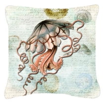 Jellyfish Indoor & Outdoor Fabric Decorative Pillow