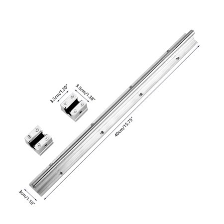 

Linear Guide Rod Wear-Resistance Linear Slide Rail High For Printing Machinery Electric Equipment 2pcs Textile Machinery
