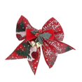 thumbnail image 1 of 8 lazos navideños, lazos para árboles de Navidad, decoración de lazos navideños (d, estilo) Bd, 1 of 5