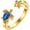 03-Gold Turtle Starfish, variant on Lotus Toe Ring for Women 925 Sterling Silver Adjustable Open Lotus Ring Summer Foot Jewelry