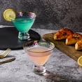 thumbnail image 2 of Vasos de Martini sin tallo Lysenn iridiscentes, juego de 4 unidades, 230 ml, 2 of 9