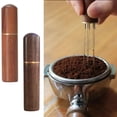 thumbnail image 3 of Coffee Stirring Tool Professional Espresso Distribution Needle Coffee Powder Distributor with Wooden Handle for Home, 3 of 7