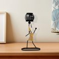 thumbnail image 4 of veasfak Candlestick Sculpture Centerpiece Abstract Character for Dining Table Decoration Rope C, 4 of 9