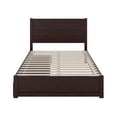 thumbnail image 6 of AFI NoHo Queen Wood Bed with Footboard and 2 Drawers in Espresso, 6 of 10