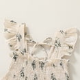 thumbnail image 4 of Younger Tree Baby Girl Dress Kid Summer Clothes Sleeveless Flower Beach Boho Princess Sundress for3-4T, 4 of 7