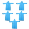 thumbnail image 2 of 5Pcs Hooded Raincoat, Thickened EVA Reusable One Piece Hooded Rain Poncho Jacket For Adult, 2 of 8