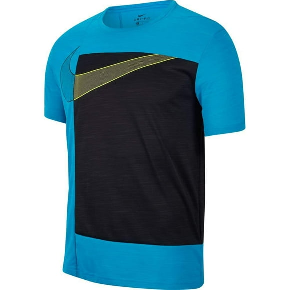 Nike Men's Dri Fit Superset Px Graphic Tee, Blue, XL