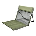 thumbnail image 3 of Silla de camping con respaldo, cómoda silla de playa para viajes, patio, barbacoa Verde, 3 of 8