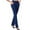 Dark Blue, variant on vauyc Women's Dark Blue Stretchy Straight Dress Pants with Pockets Tall, Petite, Regular for Office Work Business Yoga Running and Lounging