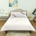 thumbnail image 4 of Baseball Laces Pillow Cases – Soft Breathable Pillowcase Covers – Machine Washable – Decor Giftsation Pillows for Sleeping - Standard Size 20''×26'', 4 of 7