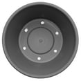 thumbnail image 4 of Bloem Terra Pot Round Planter: 24" - Charcoal Gray, (Saucer Not Included) Durable Resin Pot, for Indoor and Outdoor Use, 16 Gallon Capacity, 4 of 6