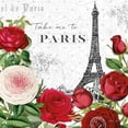 thumbnail image 2 of Pertiet, Katie 12x12 White Modern Wood Framed Museum Art Print Titled - Rouge Paris III, 2 of 4