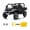Black, variant on 12V Four‑Wheel UTV with Powered Tilting Cargo Bed, 2WD Rear‑Wheel Drive, 2.4G Remote Control, Bluetooth Audio, LED Headlights, Max Speed 3 MPH,Green