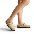 thumbnail image 6 of BURUDANI Women Cork-Footbed Arch-Support Clogs Mules Slip-On Comfort Slides Sandals for Everyday Wear, 6 of 6