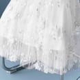 thumbnail image 4 of Ygbgbb Women's 2026 Tulle Maxi Skirt High Waisted Pleated Long Skirt Lightweight Spring Summer Casual Skirt Flowy A-Line Skirt Trendy Mesh Skirt White Free Size, 4 of 9