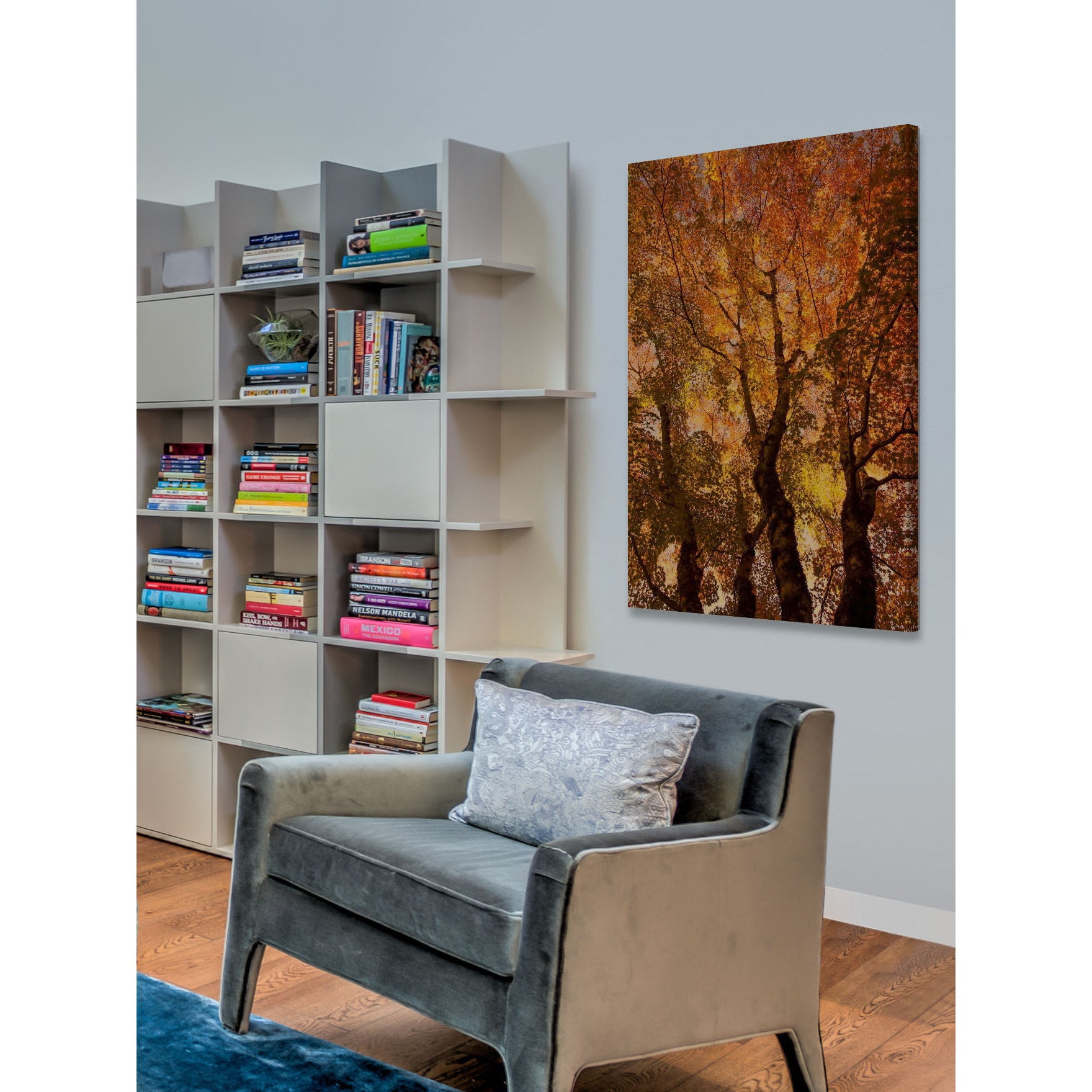 "The Trees Dance" Painting Print on Canvas