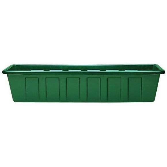 Novelty 2301 30" Green Flower Box Planter, Inch