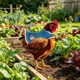 thumbnail image 5 of Tuvgenk Porch Goose Outfits 23" Porch Goose Clothes Cloth Chicken Saddle / Hen Apron Garden Decor for Outside, 5 of 6
