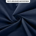 thumbnail image 4 of Utopia Bedding Fitted Sheet, Premium Soft Microfiber, Fade & Wrinkle Resistant, Lightweight Easy Care Solid All-Around Elastic Deep Pocket Queen , Navy, 4 of 6
