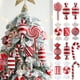 thumbnail image 2 of 6 piezas de bolas de caramelo colgantes de Navidad, piruletas, bastones de caramelo, adornos para árbol de Navidad, decoración navideña para el hogar, regalos de Año Nuevo 2024, 2 of 5
