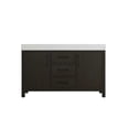 thumbnail image 5 of Elegant Kitchen and Bath 54 inch Double Bathroom Vanity In Mocha Brown, 5 of 10