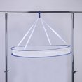 thumbnail image 4 of Raindrops White Foldable Laundry Drying Rack with Mesh Design for Sweaters and Herb Hanging, 4 of 6