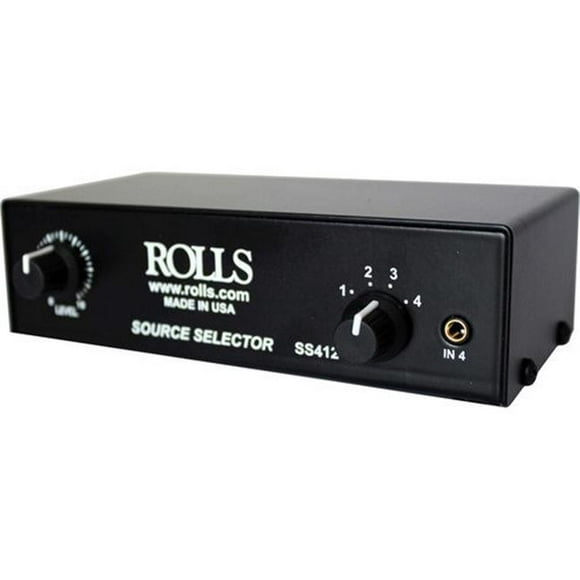 Rolls SS412 Sélecteur de Source Audio Stéréo Analogique Passif