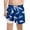 w93# Blue507, variant on Wuxian Boys Toddler Kids Swim Trunks Wide Leg Drawstring Elastic Waist Cool Cartoon Animal Print Floral Graphic Shorts Lightweight Breathable Liner Beach Pool Comfortable Swimwear,Blue,5-6 Years