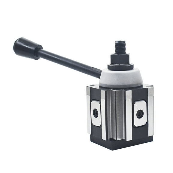 EPOTOOR AXA 250-100 Piston Type Quick Change Tool Post Holder Swing 6-12" For CNC Lathe