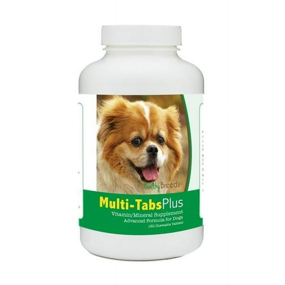 Healthy Breeds 840235172635 Tibetan Spaniel Multi-Tabs Plus Chewable Tablets - 180 Count