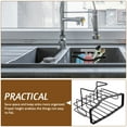 thumbnail image 3 of EXHUMKY Sink Drying Rack Black Stainless Steel 1Pack, 3 of 6