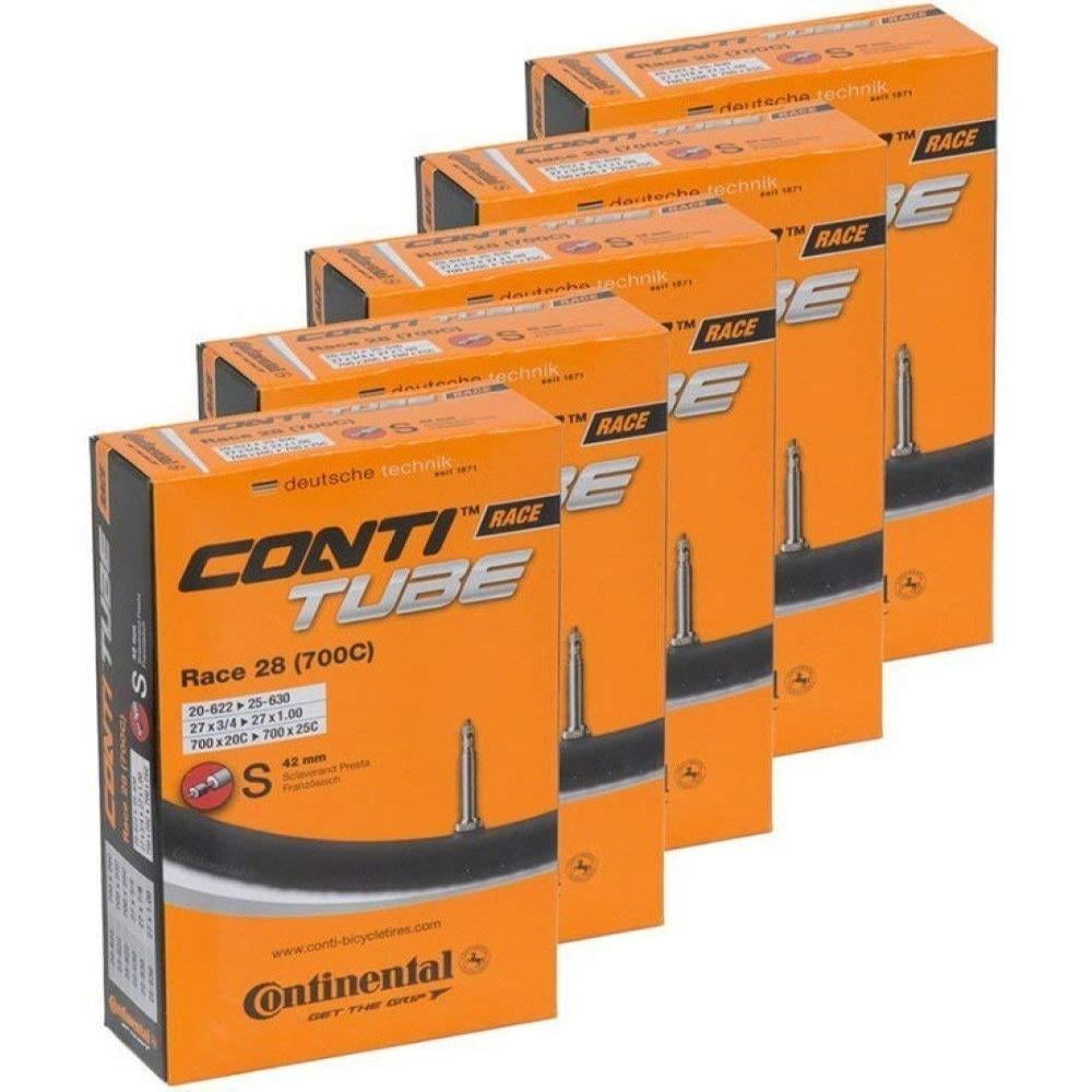 Continental Race Light 700x20-25c Bicycle Tubes-4 Pack-80mm Presta Valve-New 