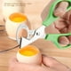 thumbnail image 3 of Tijeras para Huevos de Codorniz, Abridor Portátil para Cortar Huevos de Codorniz para Vieges A Casa, 6,3 Pulgadas, Verde, 3 of 7