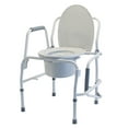thumbnail image 1 of Lumex 3 in 1 Bedside Commode, Raised Toilet Seat, Safety Rail, 300 lb. Capacity, 1 of 4