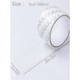 thumbnail image 2 of 2 Rolls Mosquito Screen Repair Tape, Self-Adhesive Mesh Hole Patch Stick-On Window Door Screen Covering (2m Length), 2 of 5
