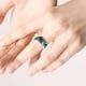 thumbnail image 4 of Anillo abierto de animal Sunnimix Ojo de Demonio Retro Ajustable Azul, 4 of 8