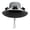 Light Gray, variant on JWZZYD 3-in-1 Hands-Free Hat Fan, 18.9" Wide Brim Solar Powered Cooling Fans, Type-C Rechargeable Mesh Sun Hat, UPF 50+ Outdoor Headwear for Fishing Gardening Hiking, Black