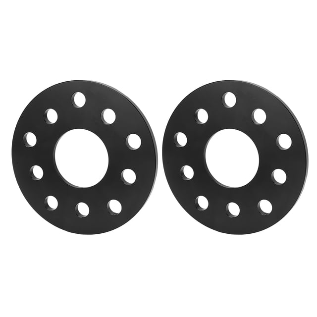 Qiilu Espaciadores de ruedas centrados en bujes par de espaciadores de ruedas Apertura central de aleación de aluminio 561 mm Espesor 8 mm Reemplazo para bujes 5x1143 Anggrek Otros