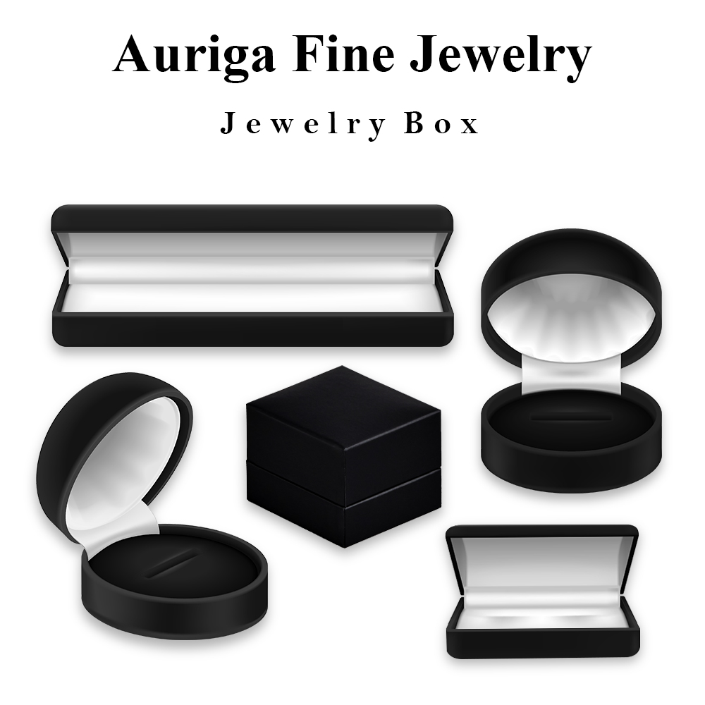 Auriga Fine Jewelry 14K White Gold 8mm Double Milgrain Men's Wedding ...