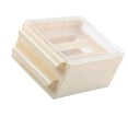 thumbnail image 3 of Tongina Egg Tray, Space Saving Kitchen Egg Box, 30 Grid Double Layer Type Egg Storage Rack for Fridge Refrigerator Kitchen Table Home Cream, 3 of 8