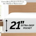 thumbnail image 2 of Vilano Springs 6-Piece Extra Deep Pocket Sheet Set by SouthShore Fine Linens, 2 of 8