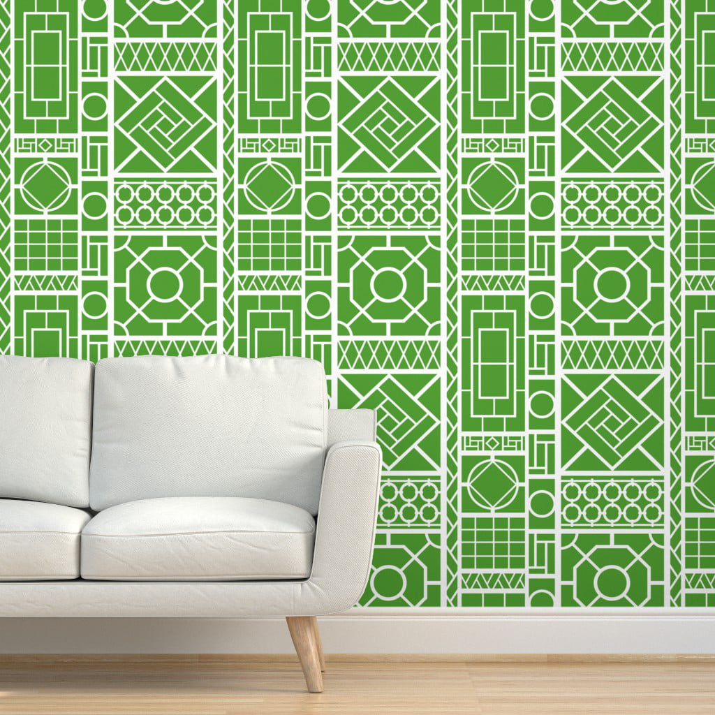 3d Brown Classic Bamboo Type Pattern Self Adhesive PVC Wallpaper